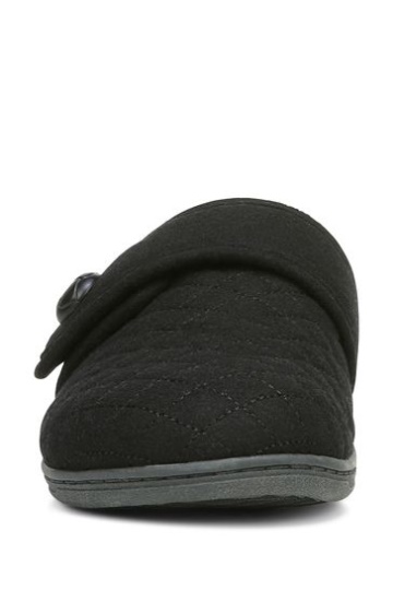 Vionic Carlin Mule Black Slippers