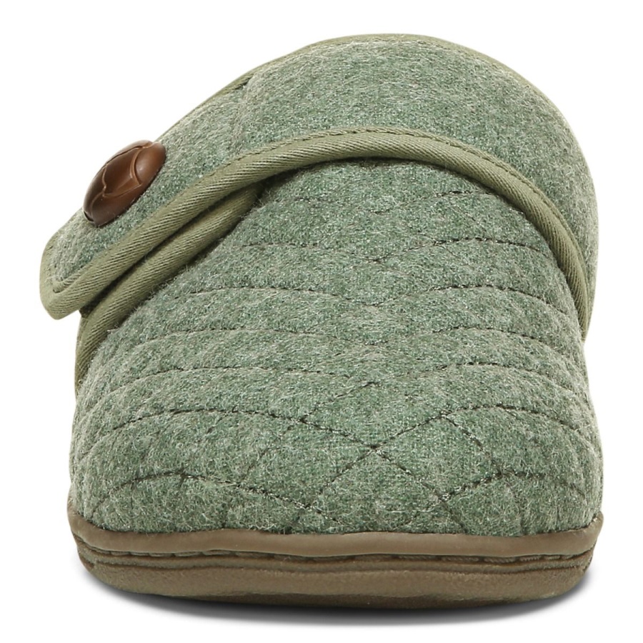 Vionic Carlin Slipper Army Green