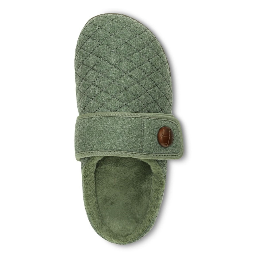 Vionic Carlin Slipper Army Green