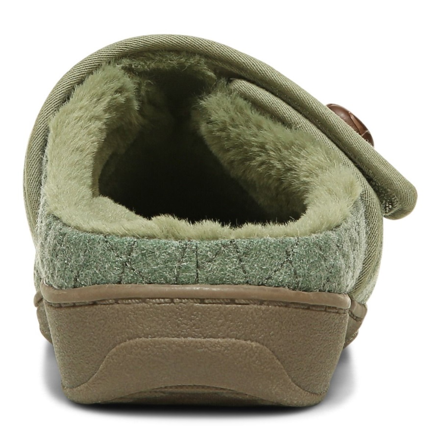 Vionic Carlin Slipper Army Green