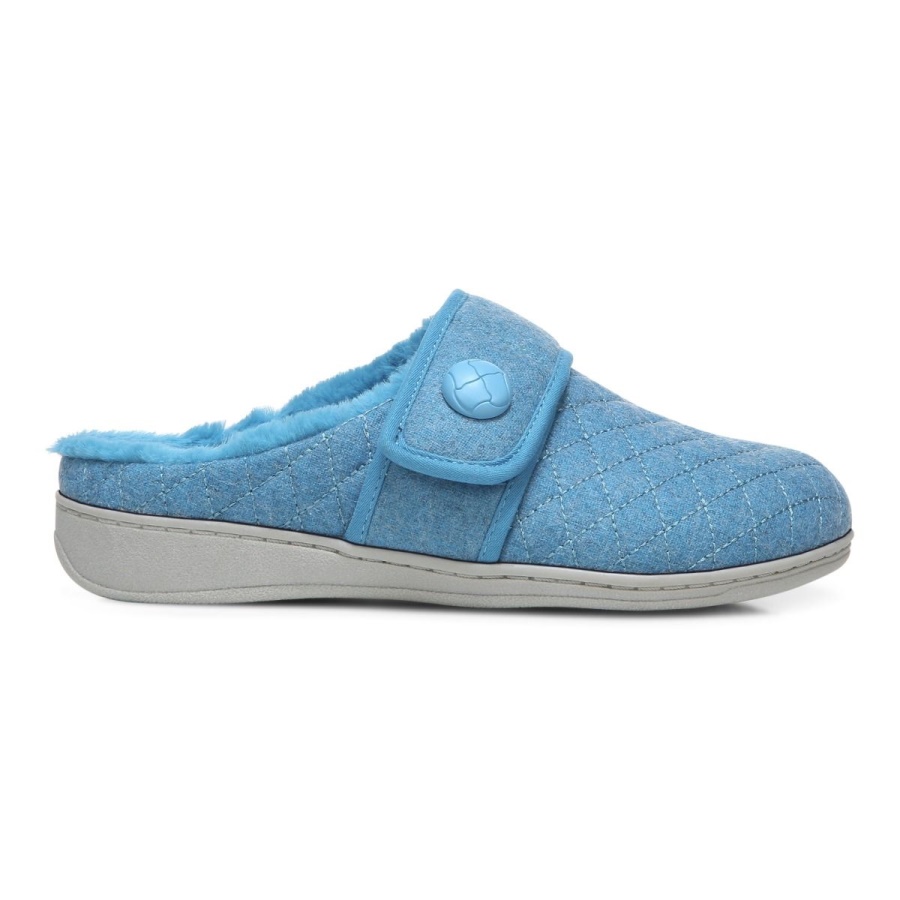 Vionic Carlin Slipper Horizon Blue