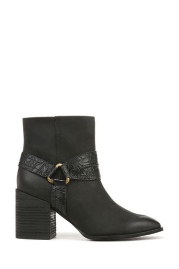 Vionic Carnelia Black Ankle Boots