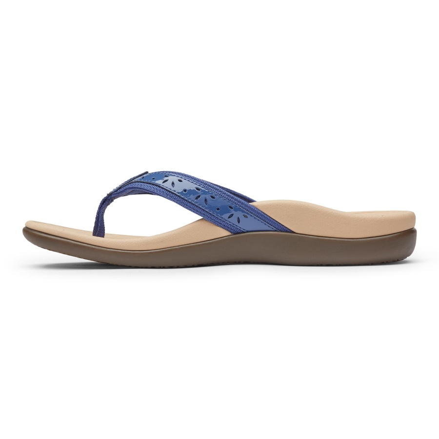 Vionic Casandra Toe Post Sandal Indigo