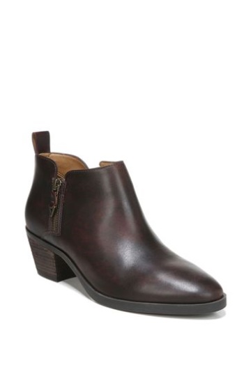 Vionic Cecily Chocolate Brown Waterproof Ankle Boots