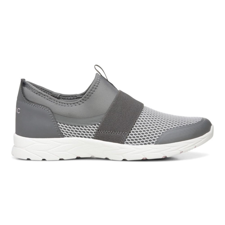 Vionic Charcoal Camrie Slip On Trainer