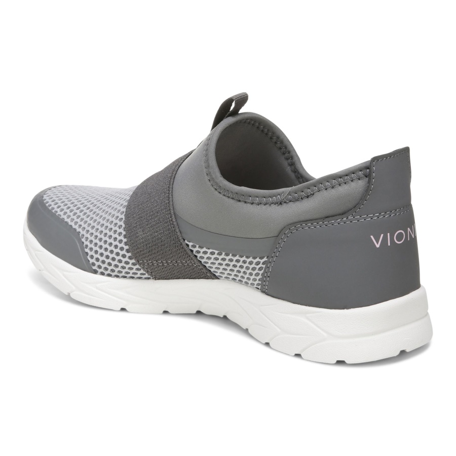 Vionic Charcoal Camrie Slip on Sneaker