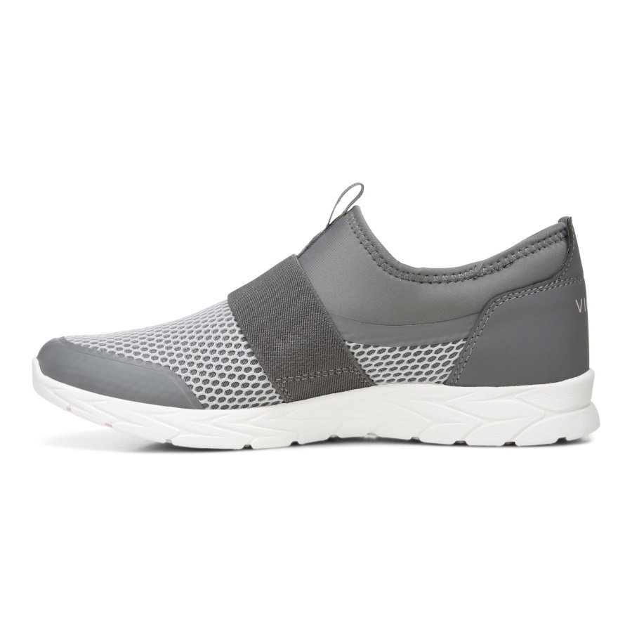 Vionic Charcoal Camrie Slip on Sneaker