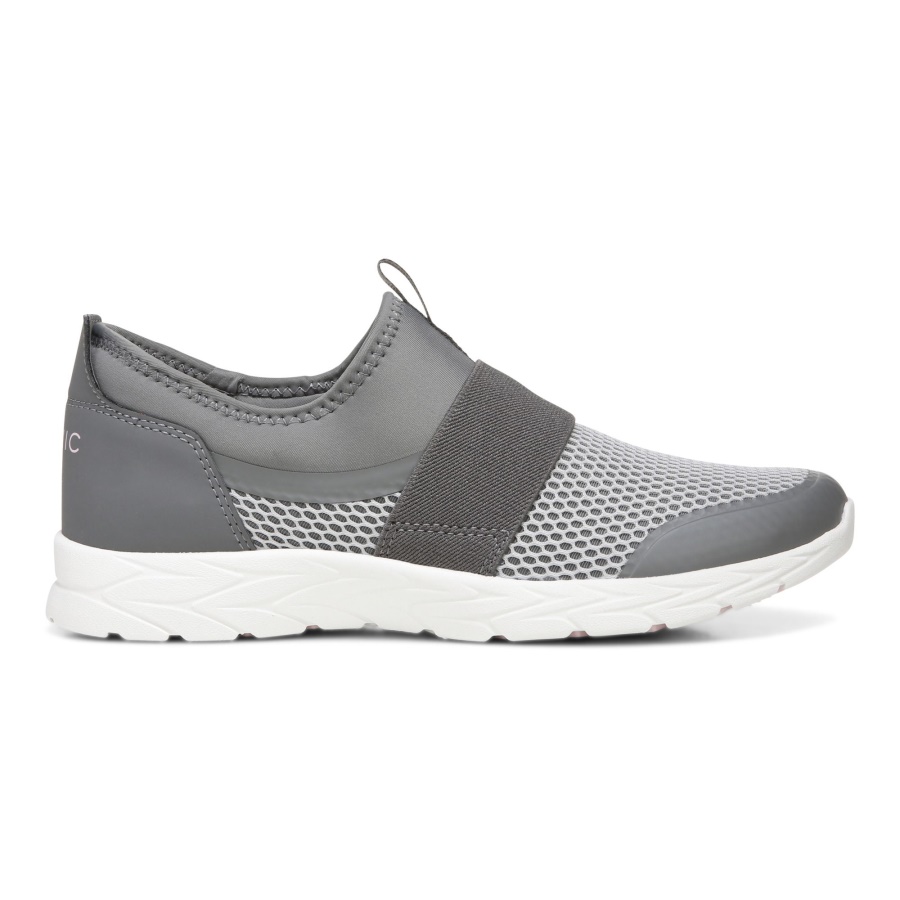 Vionic Charcoal Camrie Slip on Sneaker
