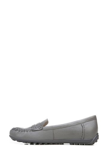 Vionic Charcoal Grey Tumbled Marcy Slip On Shoes