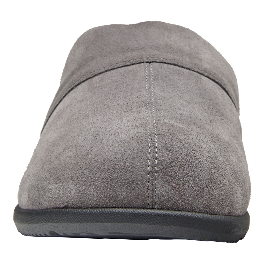 Vionic Charcoal Suede Alfons Mule Slipper