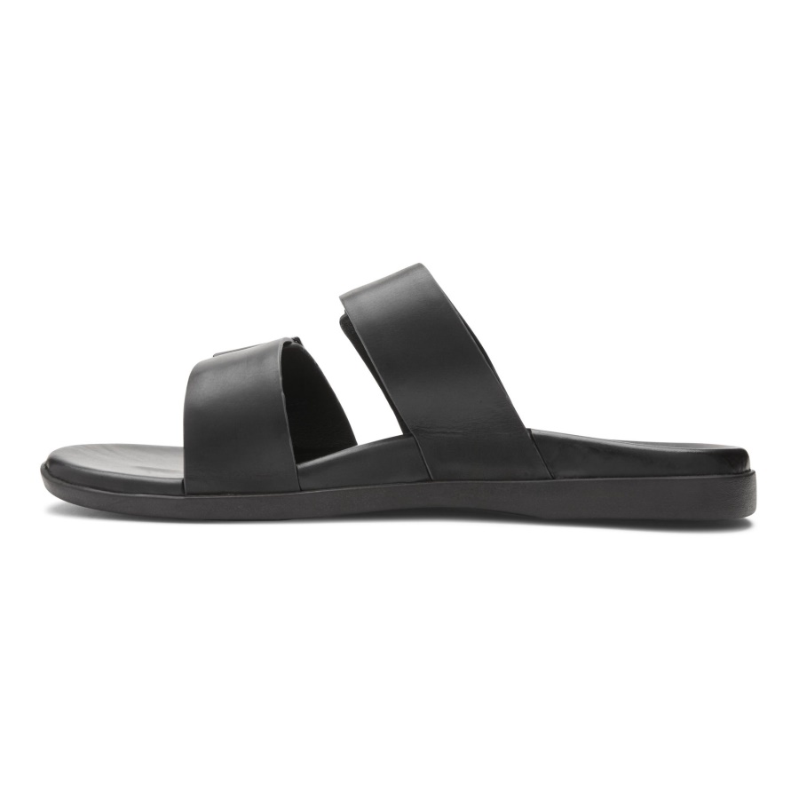 Vionic Charlie Slide Sandal Black