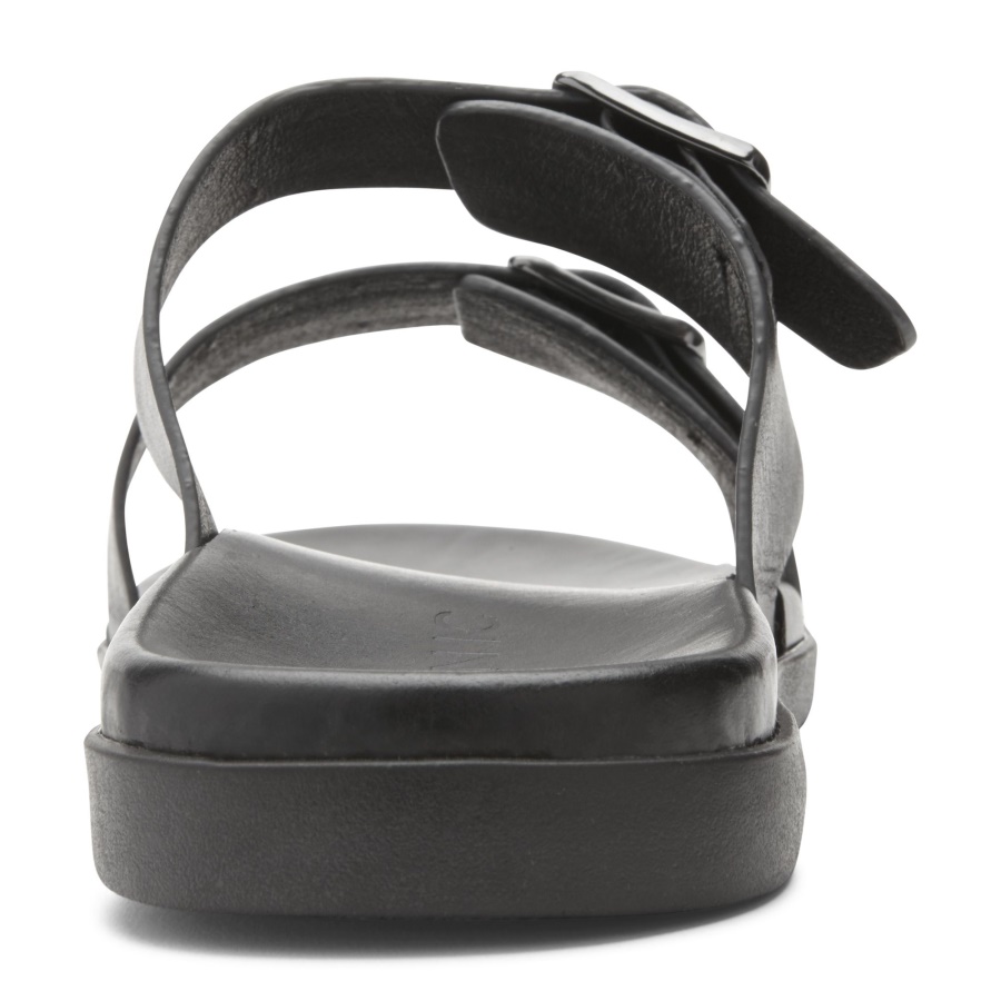 Vionic Charlie Slide Sandal Black