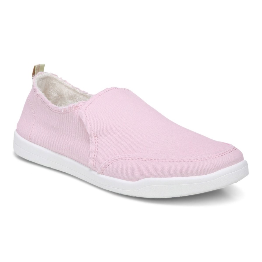 Vionic Cherry Blossom Canvas Beach Malibu Slip on Sneaker Canvas