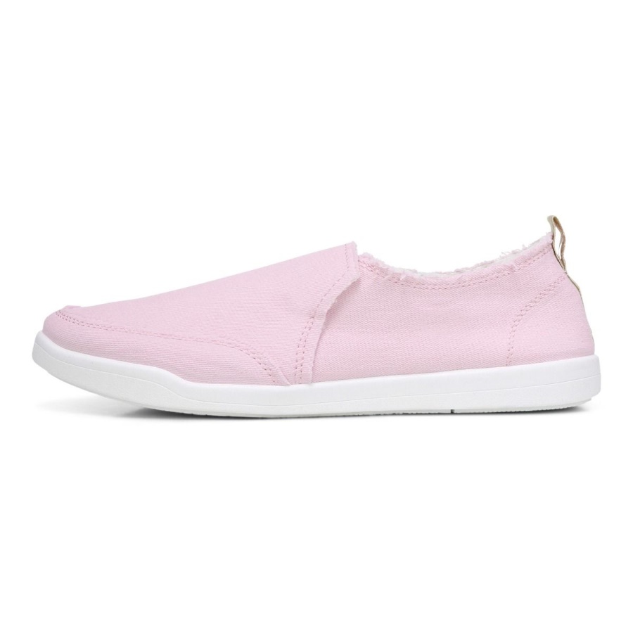 Vionic Cherry Blossom Canvas Beach Malibu Slip on Sneaker Canvas