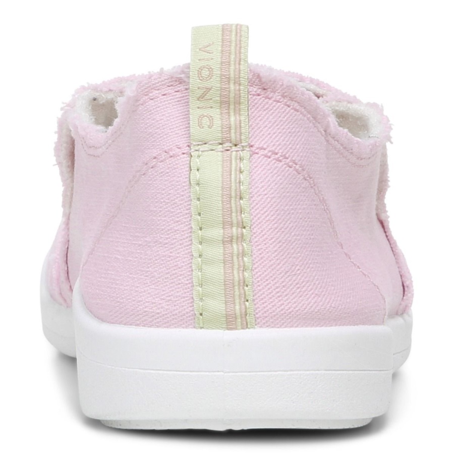 Vionic Cherry Blossom Canvas Beach Malibu Slip on Sneaker Canvas