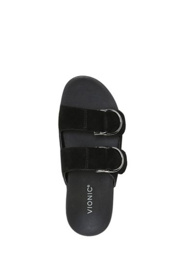 Vionic Corlee Black Slider Sandals
