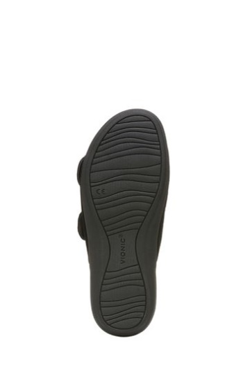 Vionic Corlee Black Slider Sandals