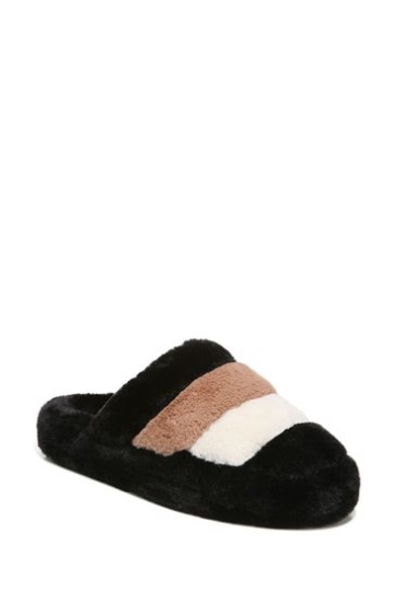 Vionic Cosmina Black Mule Soft Slippers