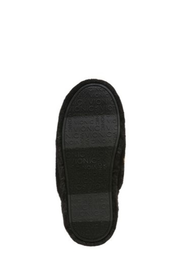 Vionic Cosmina Black Mule Soft Slippers