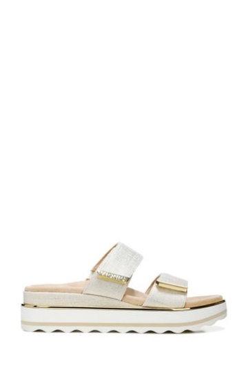 Vionic Cream Brandie Slider Sandals