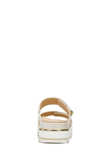 Vionic Cream Brandie Slider Sandals