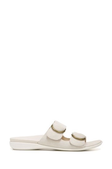 Vionic Cream Corlee Slider Sandals