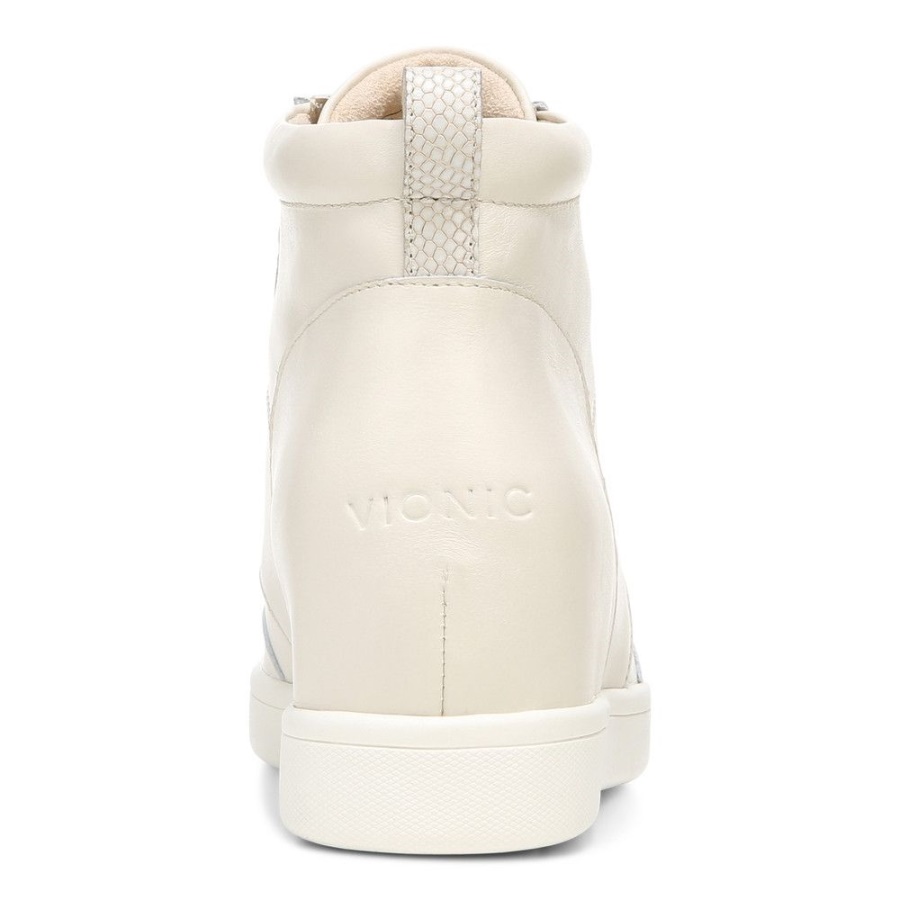 Vionic Cream Jordy High Top