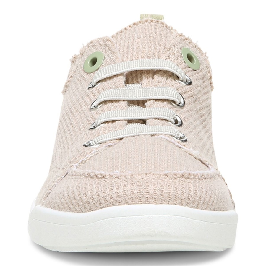 Vionic Cream Knit Beach Pismo Casual Sneaker Knit