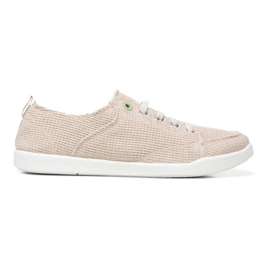 Vionic Cream Knit Beach Pismo Casual Sneaker Knit