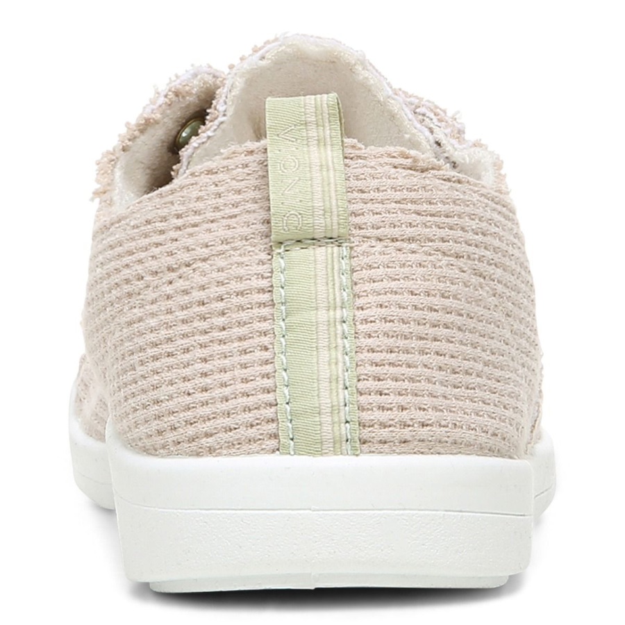 Vionic Cream Knit Beach Pismo Casual Sneaker Knit