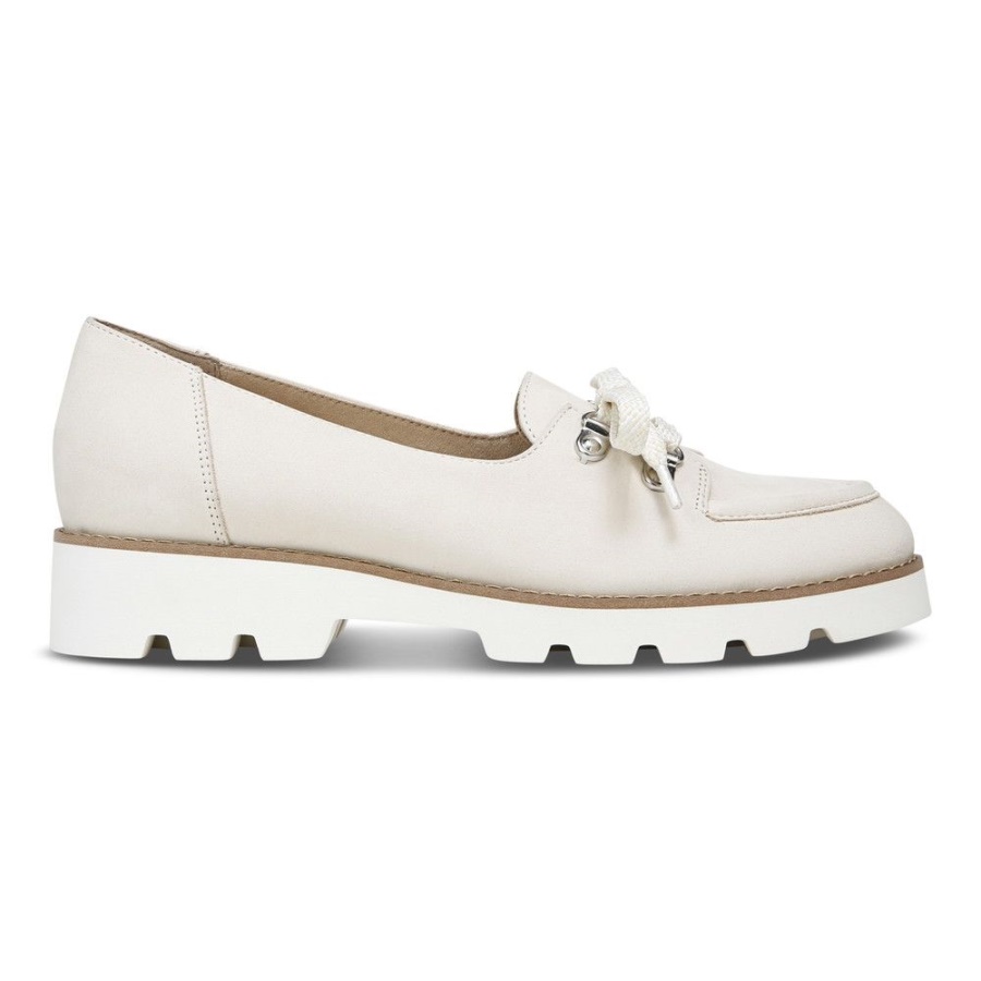 Vionic Cream Teagan Lace Up Loafer