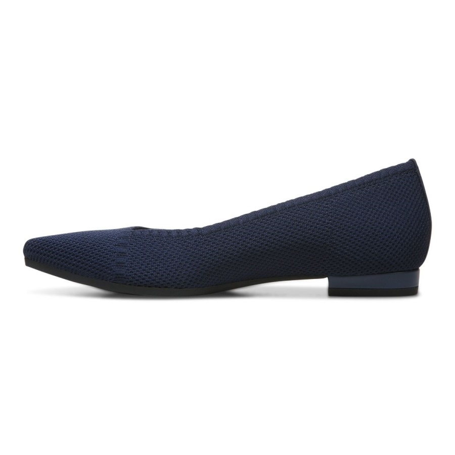 Vionic Dahlia Flat Navy