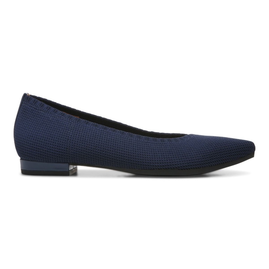Vionic Dahlia Flat Navy
