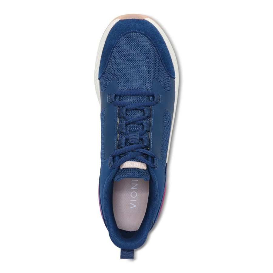 Vionic Dark Blue Berry Fearless Trainer