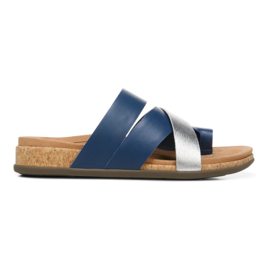 Vionic Dark Blue Luelle Sandal