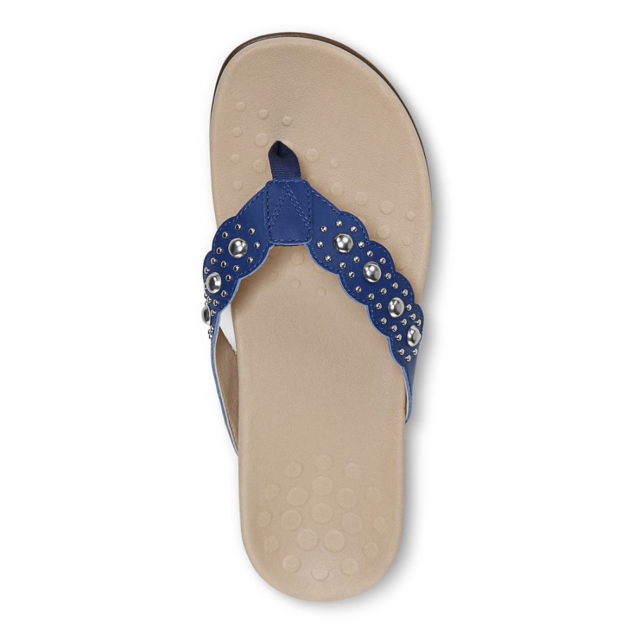 Vionic Dark Blue Starley Sandal