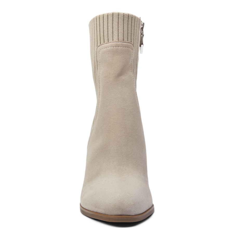 Vionic Dark Taupe Kaylee Ankle Boot