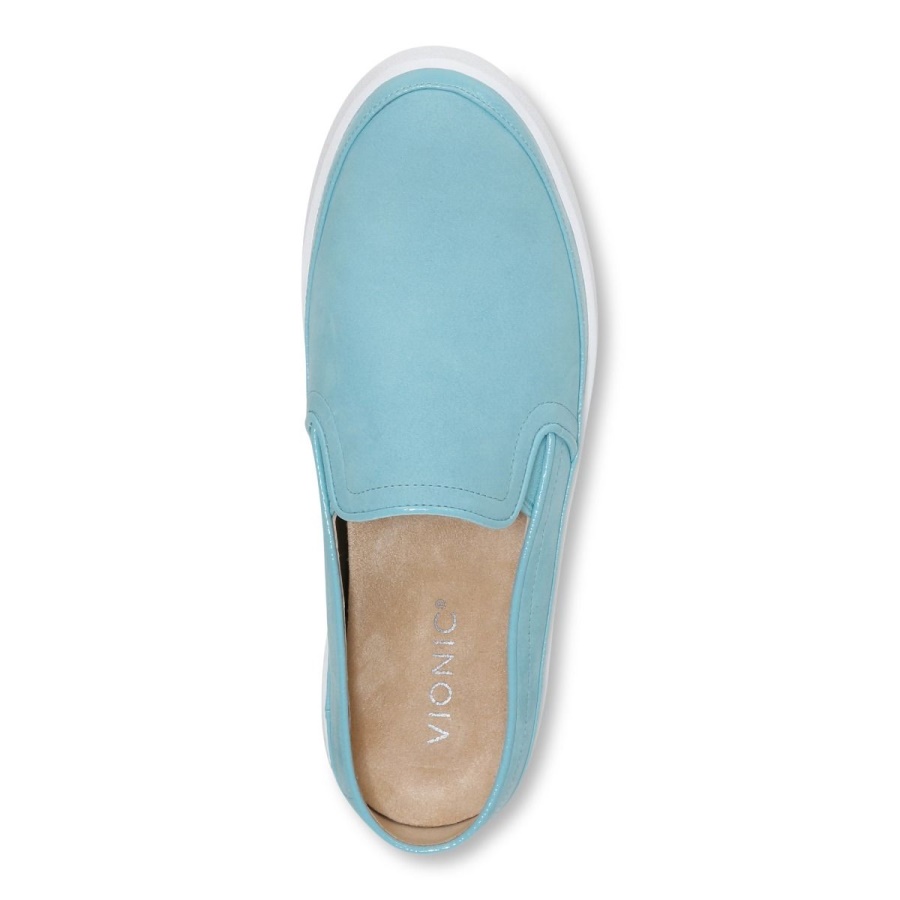Vionic Effortless Slip on Sneaker Porcelain Blue