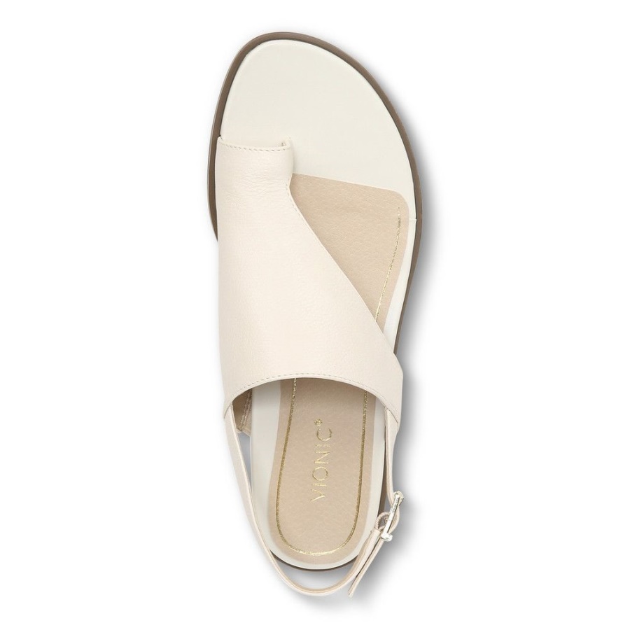 Vionic Ella Backstrap Sandal Cream