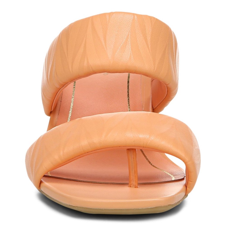 Vionic Emaline Heeled Sandal Apricot