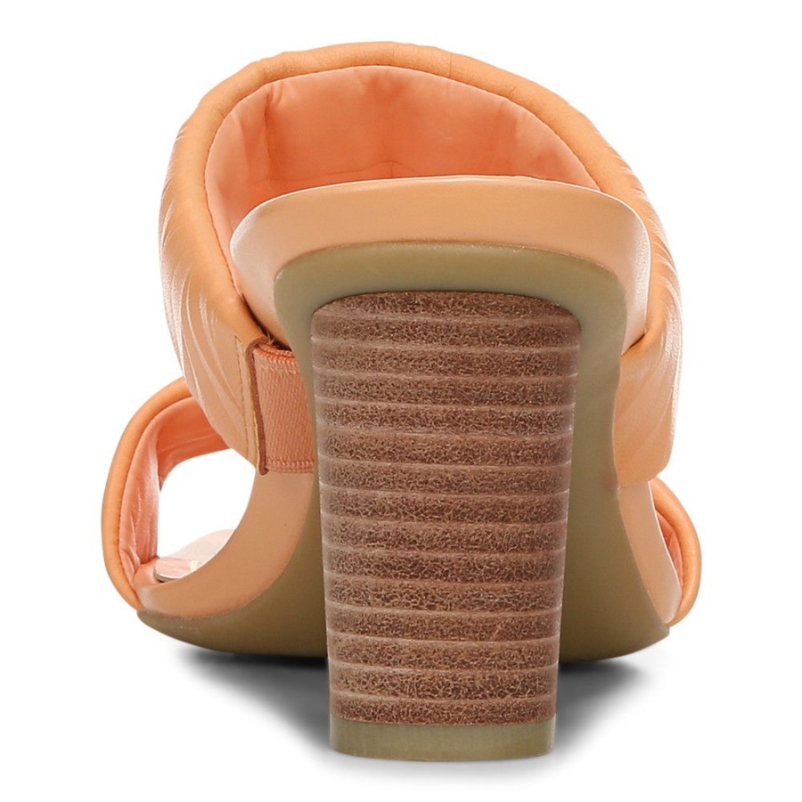 Vionic Emaline Heeled Sandal Apricot