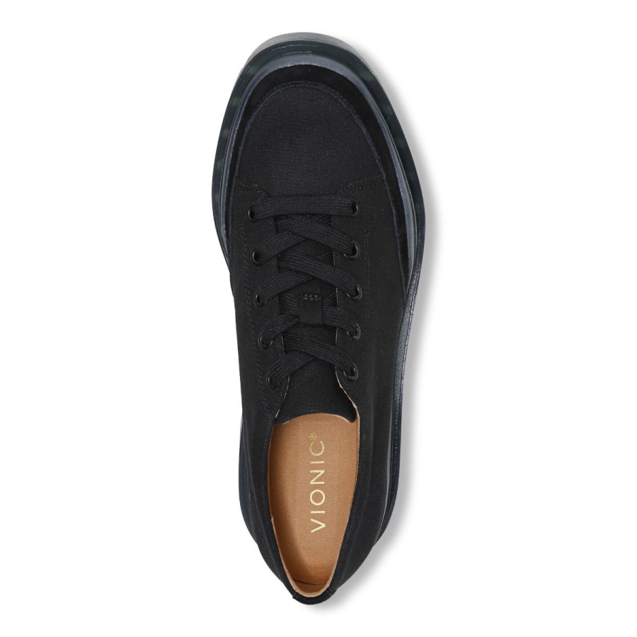 Vionic Ezrie Platform Sneaker Black
