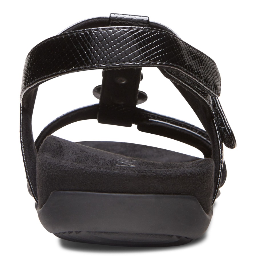 Vionic Farra Sandal Black Lizard