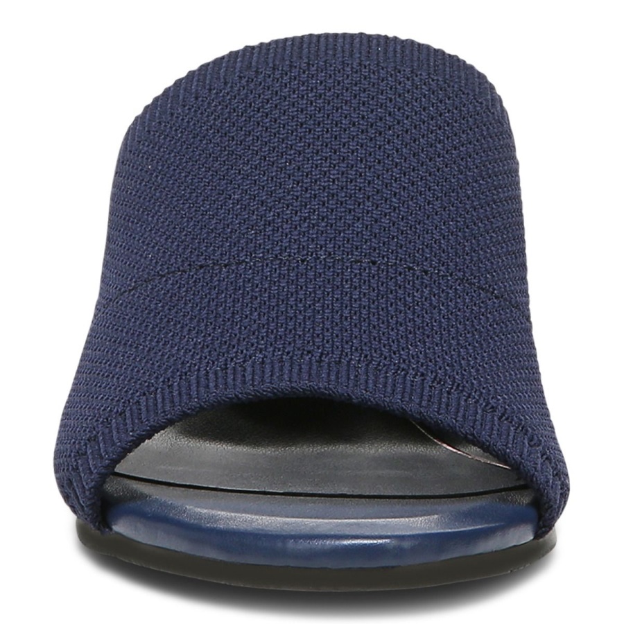 Vionic Fleur Heeled Sandal Navy