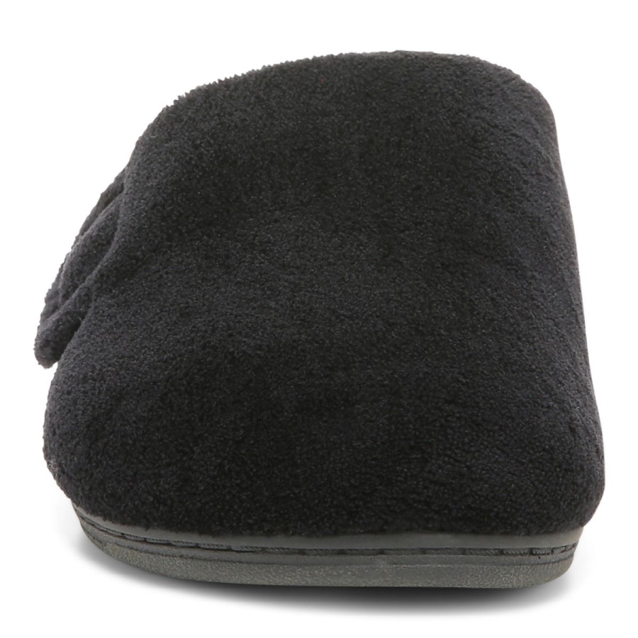 Vionic Gemma Mule Slippers Black