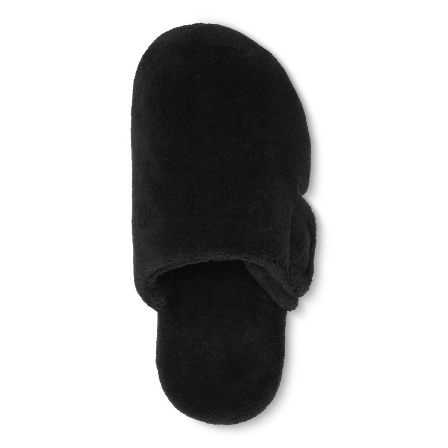 Vionic Gemma Mule Slippers Black