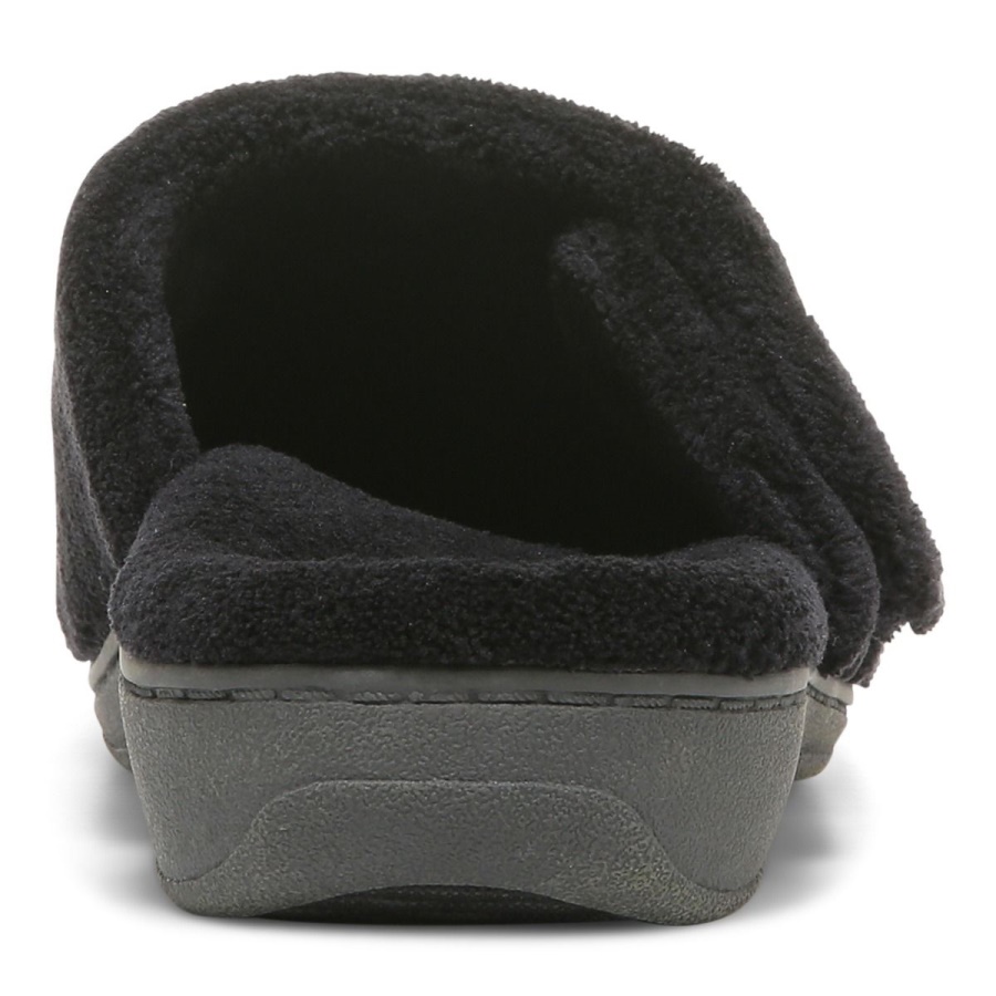 Vionic Gemma Mule Slippers Black
