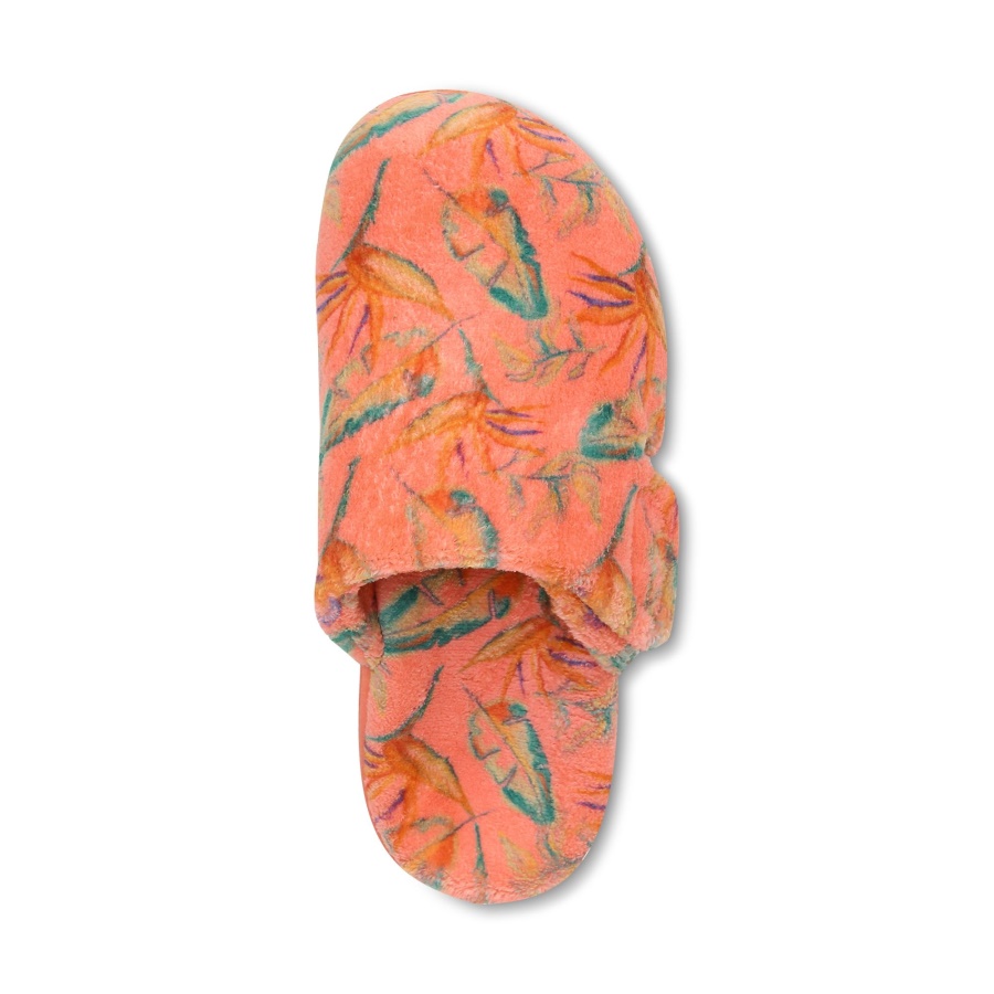 Vionic Gemma Mule Slippers Papaya