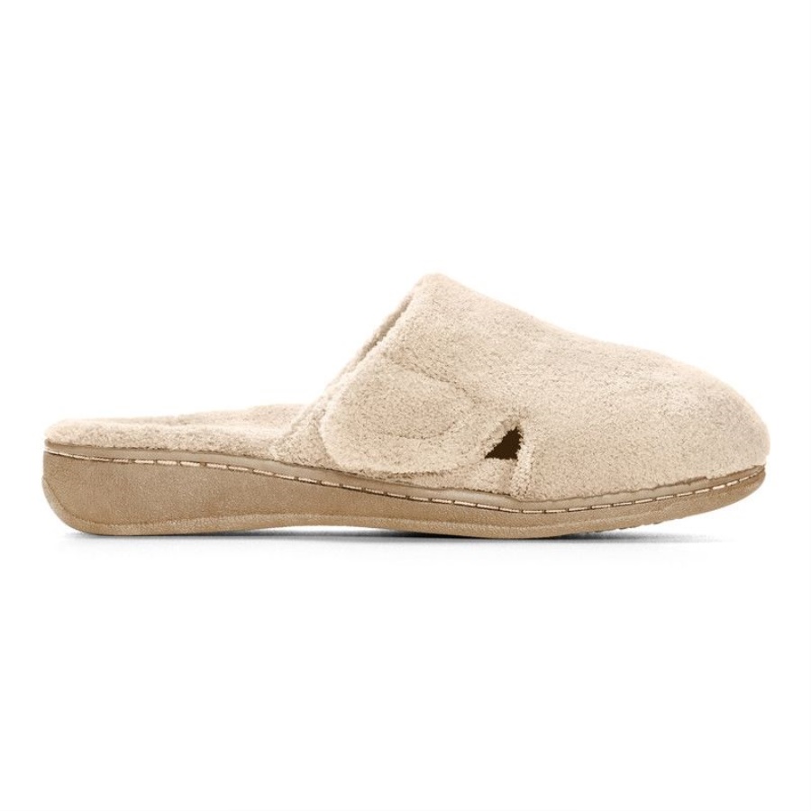 Vionic Gemma Slipper Tan