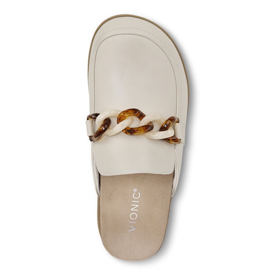 Vionic Georgie Mule Cream